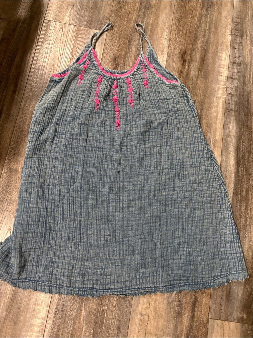 NATURAL LIFE Boho Embroidered Dress L/XL NEW